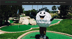 Desktop Screenshot of greenacresminigolf.com