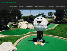 Tablet Screenshot of greenacresminigolf.com